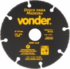 Disco de corte para madeira 110 mm DMV 110 VONDER 1201110000