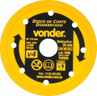 Disco de corte diamantado 110 mm Turbo VONDER 1268400000